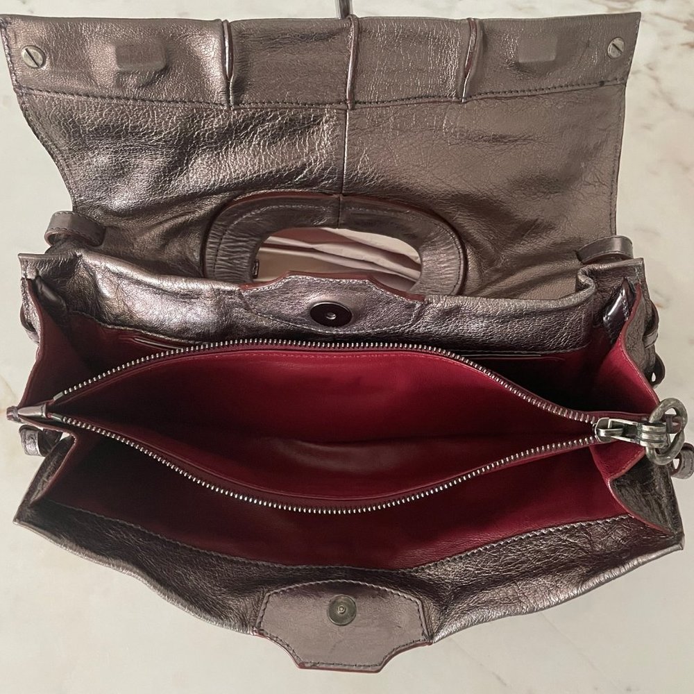 JT ITALIA LH Clutch metallic Goat Leather - Picture 4 of 12